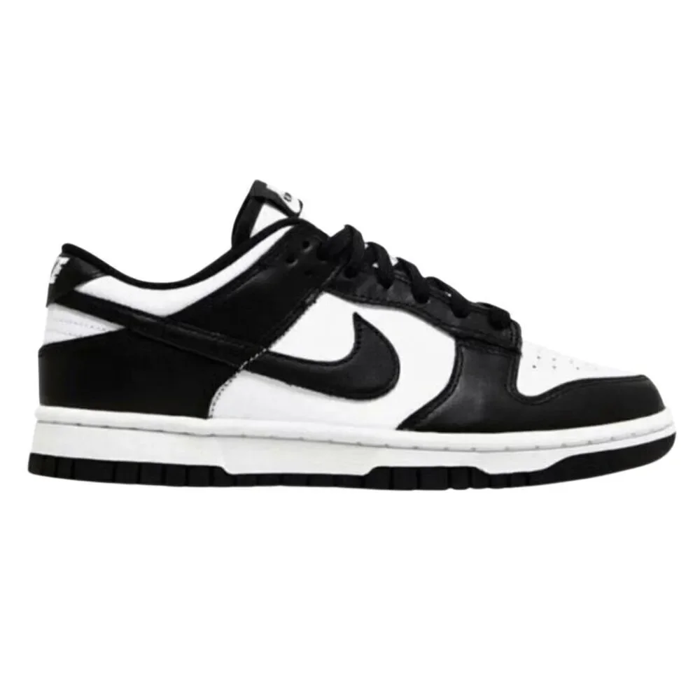 NIKE Dunk Low Retro 'White Black Panda' Sneakers Size M10/W11.5